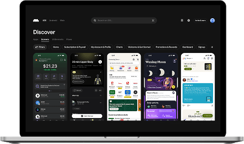pantalla que muestra distintos diseños de la web de mobbing